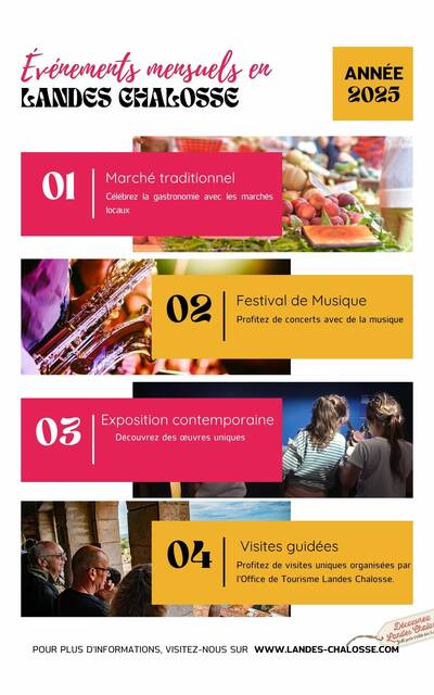 Agenda mensuel Landes Chalosse