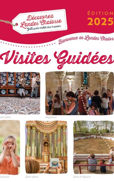 Brochure visites guidées Landes Chalosse 2025