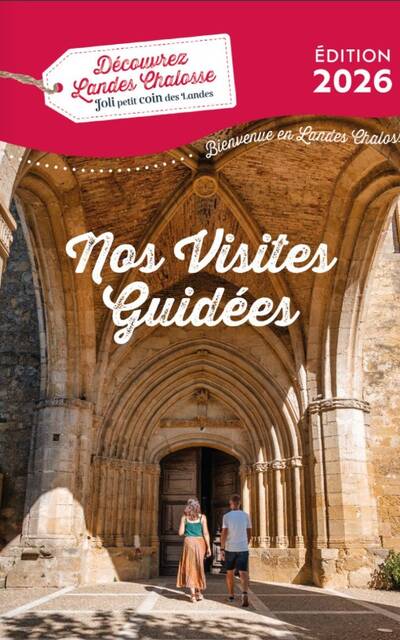 Brochure visites guidées Landes Chalosse 2026