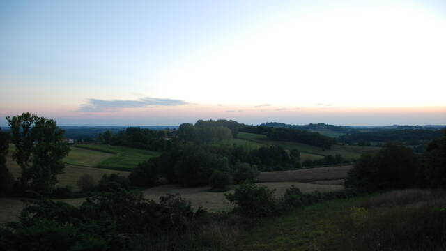 The Chalosse landscape