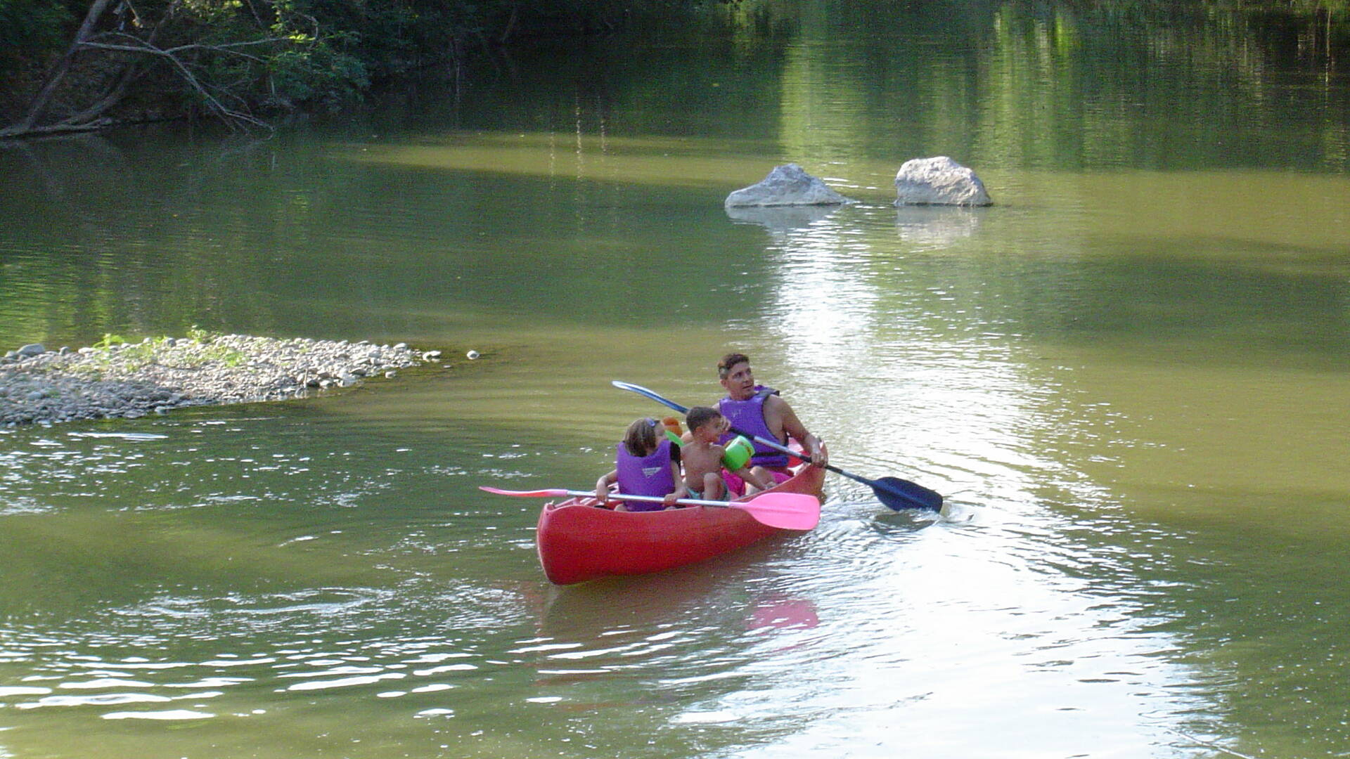 Balade en canoë