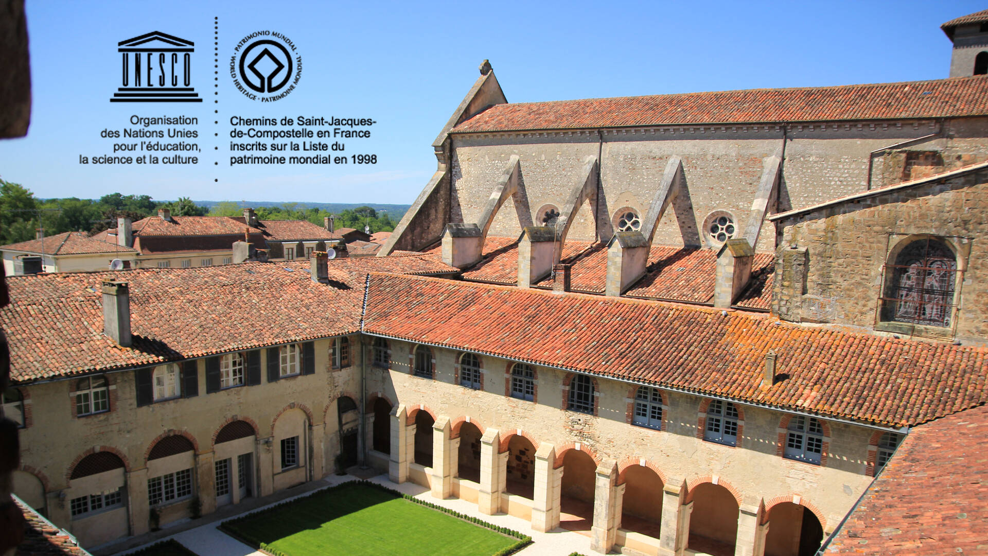 Abbaye de Saint-Sever classée Patrimoine mondial de l'UNESCO