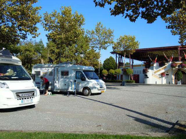 Áreas para autocaravanas