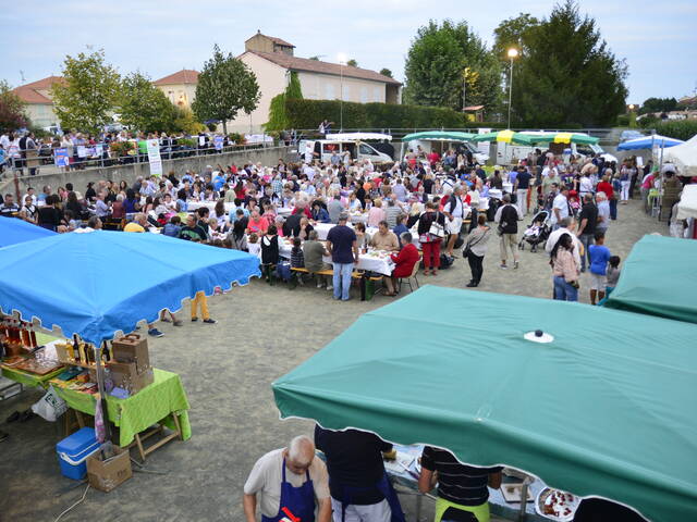 Mercado de productores de la comarca