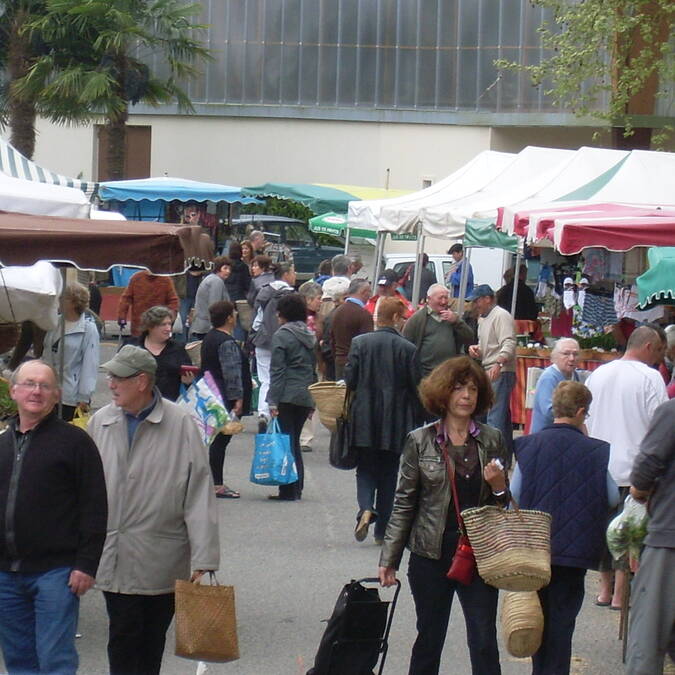 Le marché d'Amou