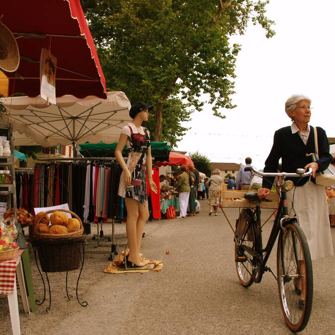Le marché d'Amou