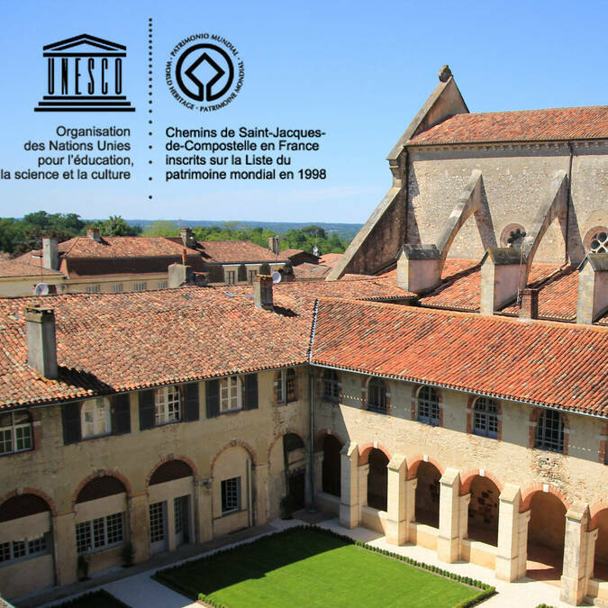 Abbaye Saint-Sever classée patrimoine mondial UNESCO