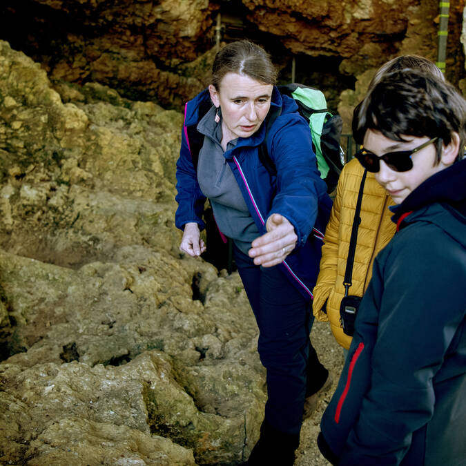 Site archéologique des grottes du Pape
